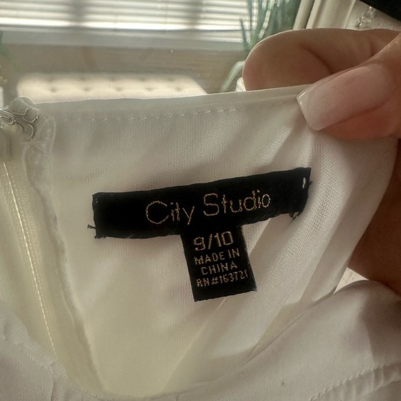 City Studio Ivory Dress - Picture 6 of 6